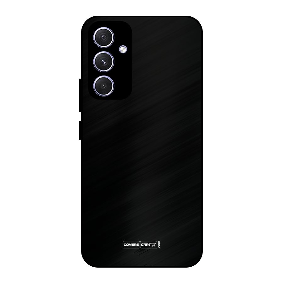 Simple Black Metal Back Case for Galaxy A54