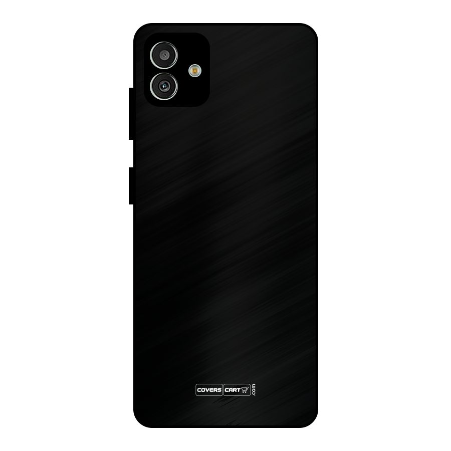Simple Black Metal Back Case for Galaxy M13 5G