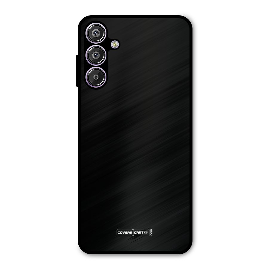 Simple Black Metal Back Case for Galaxy M15
