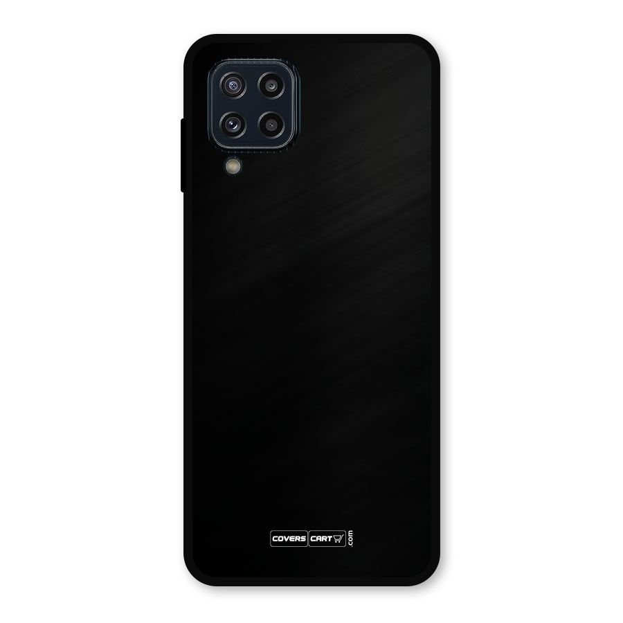 Simple Black Metal Back Case for Galaxy M32