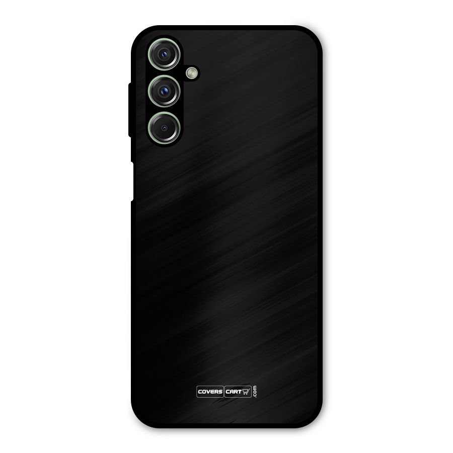 Simple Black Metal Back Case for Galaxy M34