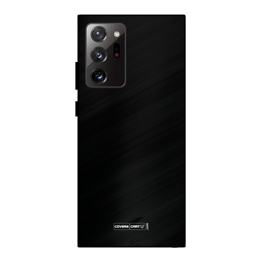 Simple Black Metal Back Case for Galaxy Note 20 Ultra