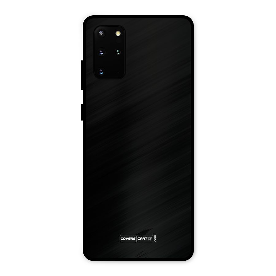 Simple Black Metal Back Case for Galaxy S20 Plus