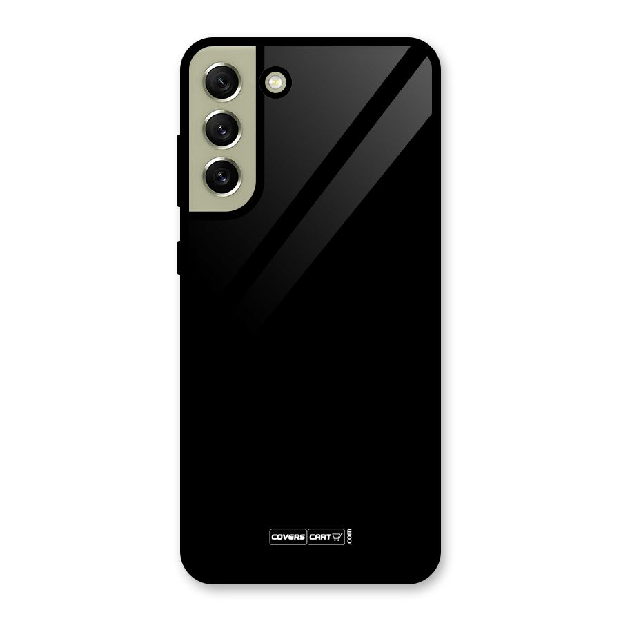 Simple Black Metal Back Case for Galaxy S21 FE 5G (2023)