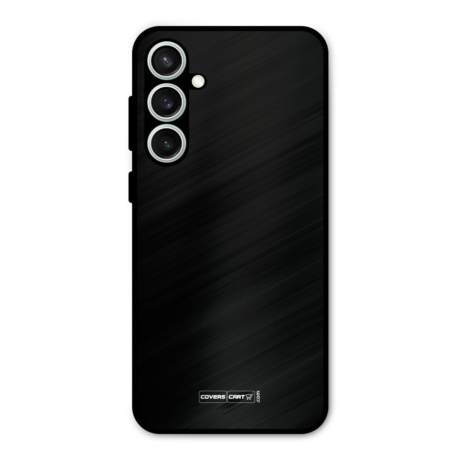 Simple Black Metal Back Case for Galaxy S23 FE