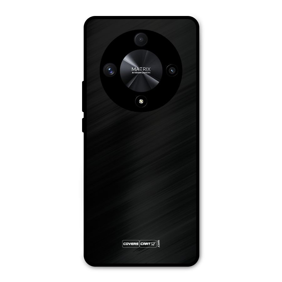 Simple Black Metal Back Case for Honor X9b