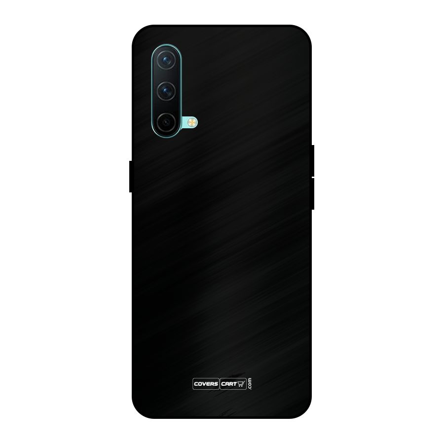 Simple Black Metal Back Case for OnePlus Nord CE 5G
