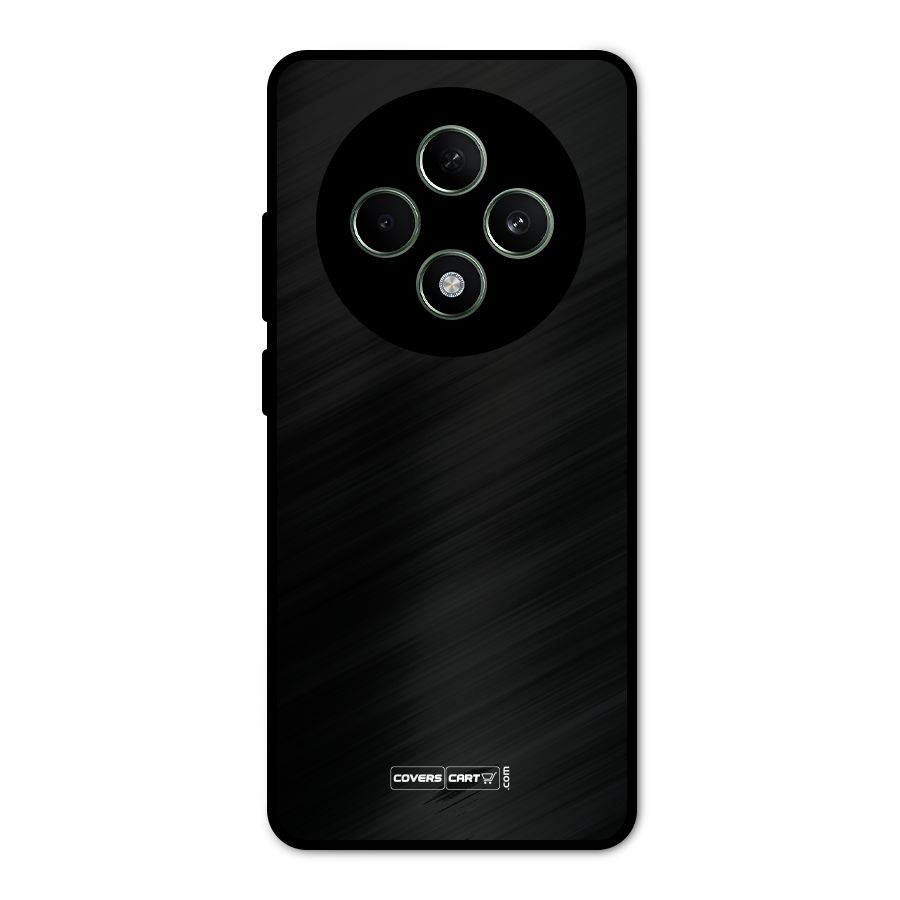 Simple Black Metal Back Case for Oppo F27