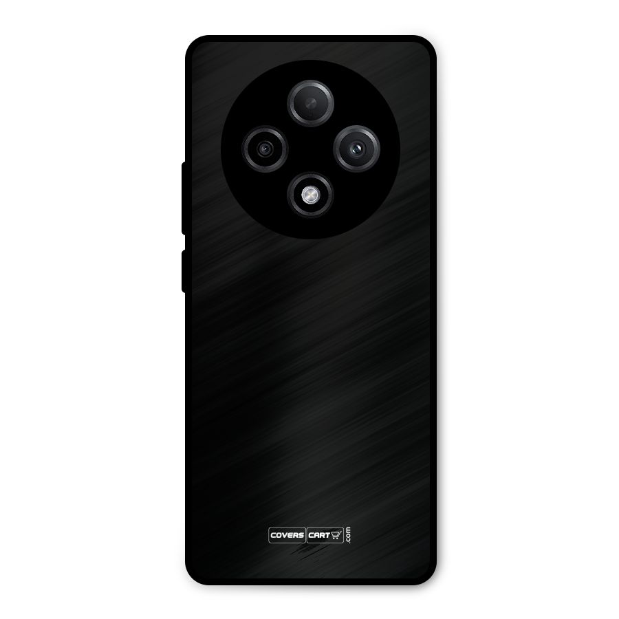 Simple Black Metal Back Case for Oppo F27 Pro Plus