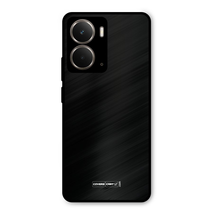 Simple Black Metal Back Case for Realme P3