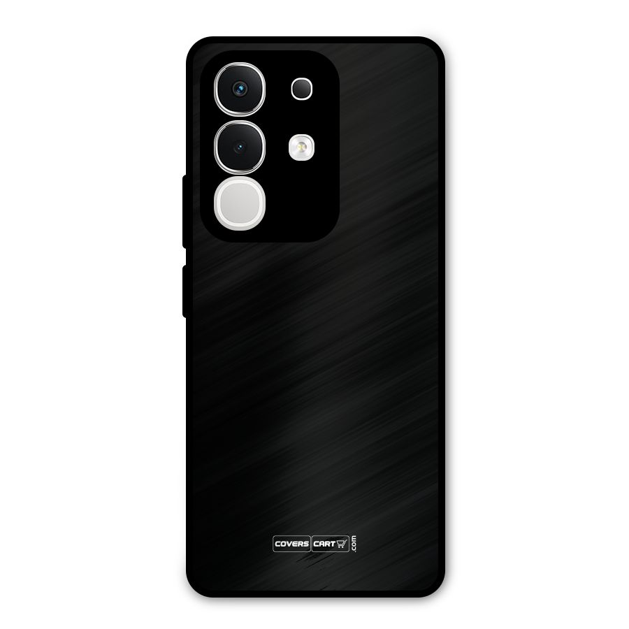 Simple Black Metal Back Case for Vivo T4x