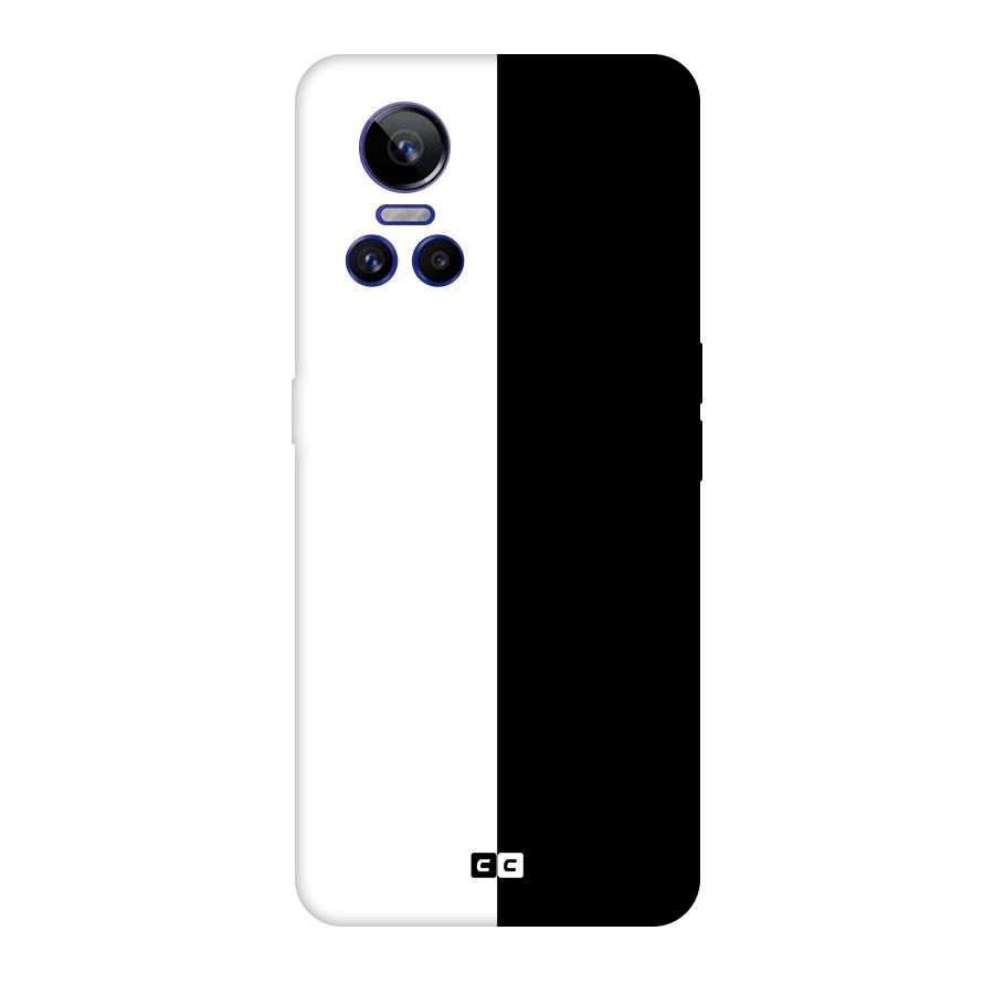 Simple Black White Original Polycarbonate Back Case for Realme GT Neo 3
