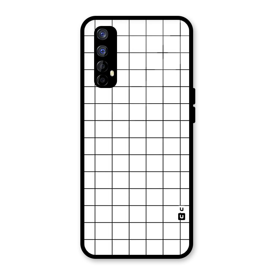 Simple Checks Glass Back Case for Realme Narzo 20 Pro