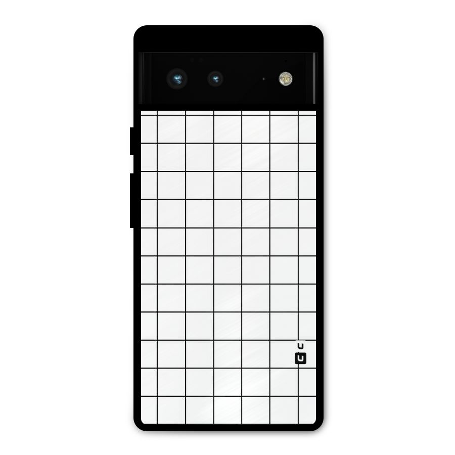 Simple Checks Metal Back Case for Google Pixel 6