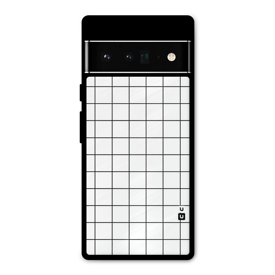 Simple Checks Metal Back Case for Google Pixel 6 Pro