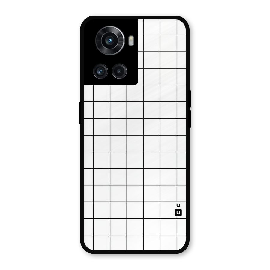 Simple Checks Metal Back Case for OnePlus 10R