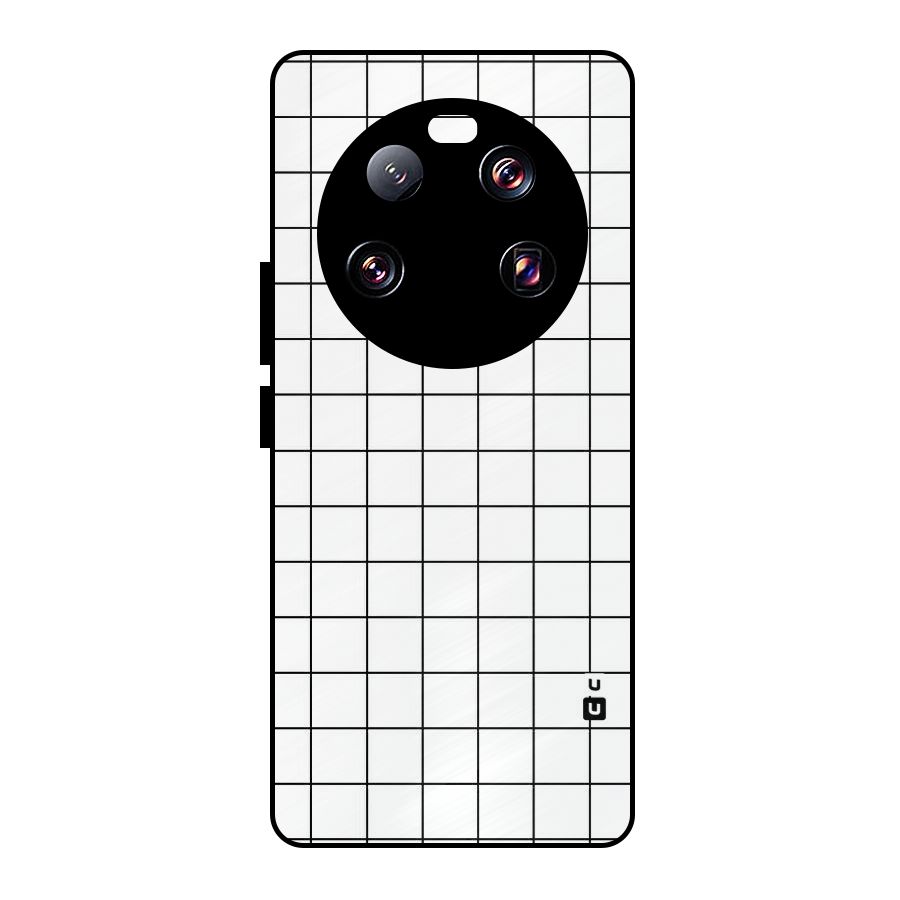 Simple Checks Metal Back Case for Xiaomi 13 Ultra