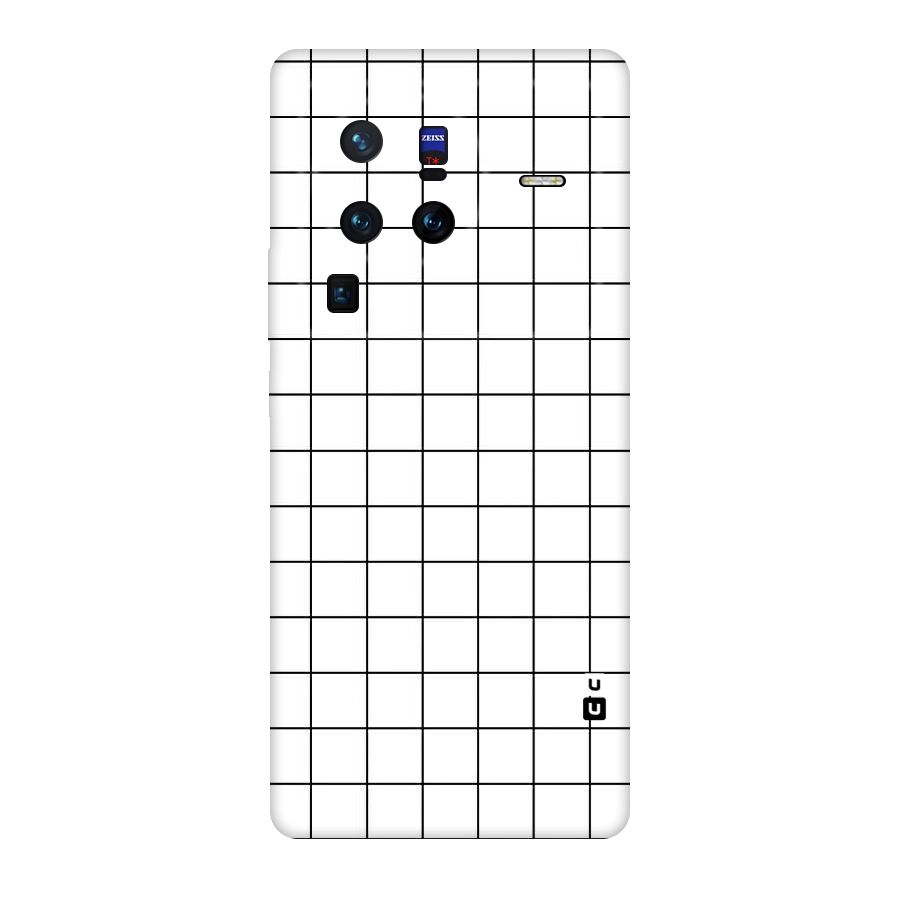Simple Checks Original Polycarbonate Back Case for Vivo X80
