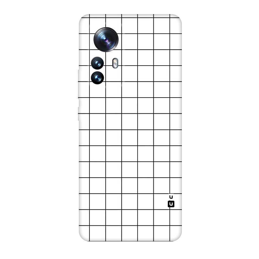 Simple Checks Original Polycarbonate Back Case for Xiaomi 12 Pro