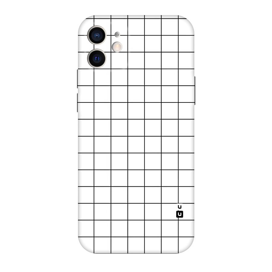 Simple Checks Original Polycarbonate Back Case for iPhone 12