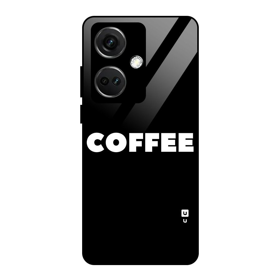 Simple Coffee Glass Back Case for OnePlus Nord CE 3 5G