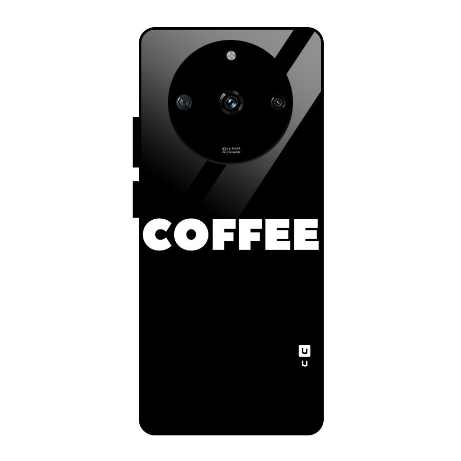 Simple Coffee Glass Back Case for Realme Narzo 60 5G