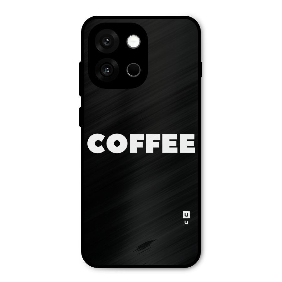 Simple Coffee Metal Back Case for OnePlus 13s