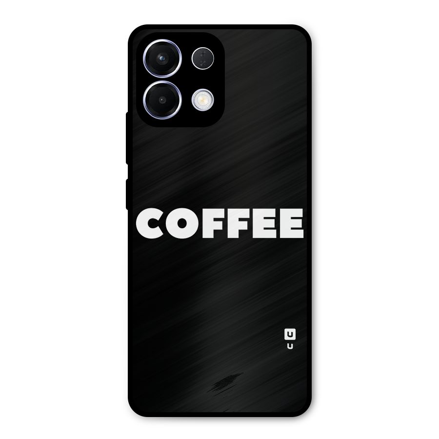 Simple Coffee Metal Back Case for Oppo K13