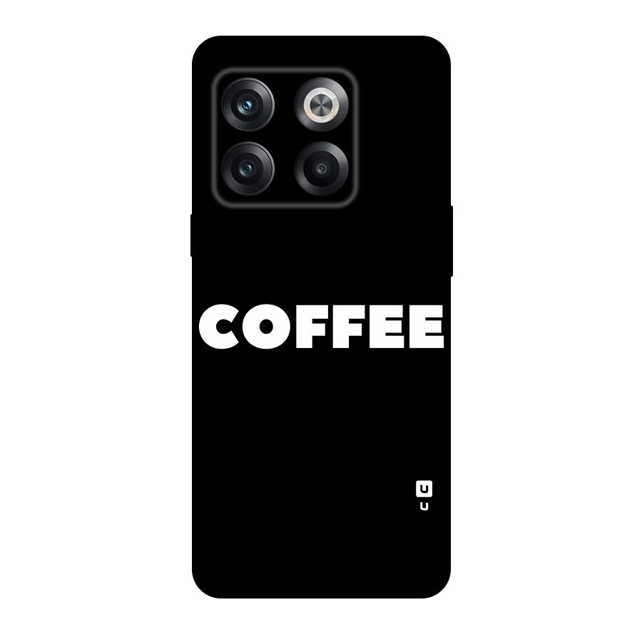 Simple Coffee Original Polycarbonate Back Case for OnePlus 10T