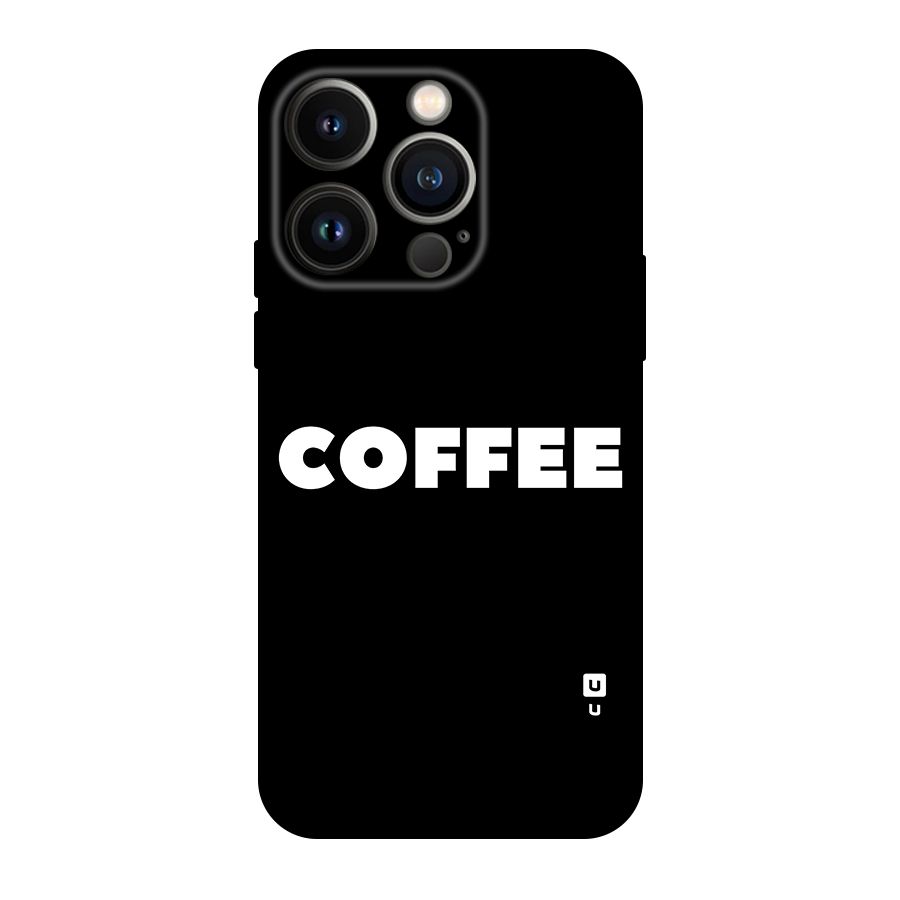 Simple Coffee Original Polycarbonate Back Case for iPhone 14 Pro