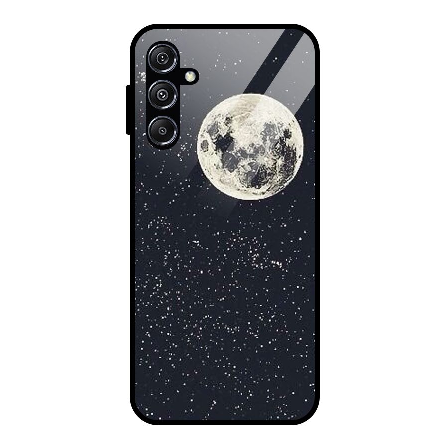 Simple Galaxy Glass Back Case for Galaxy M34 5G