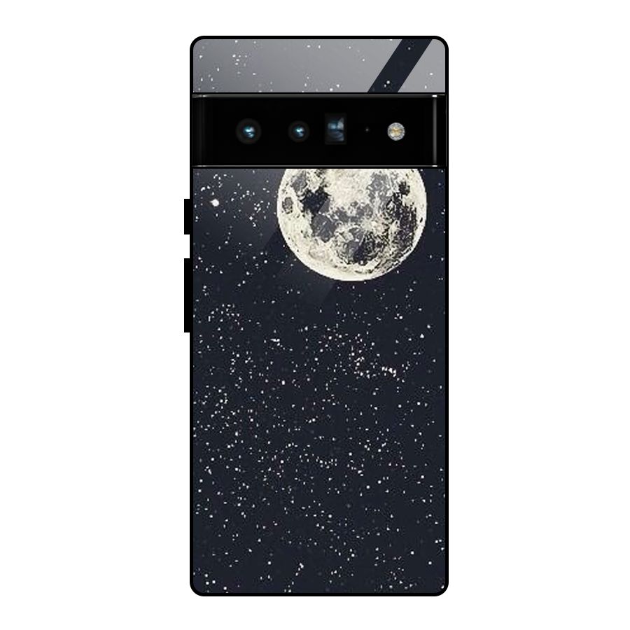 Simple Galaxy Glass Back Case for Google Pixel 6 Pro