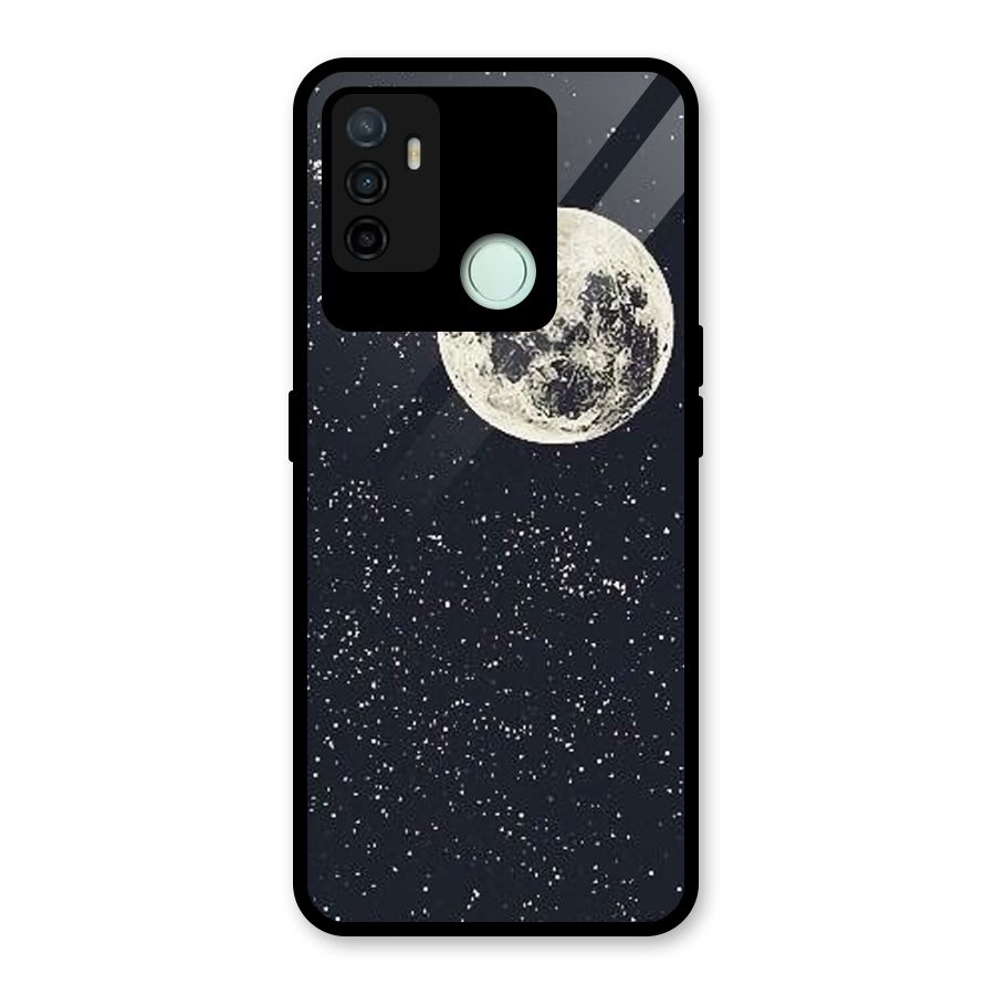 Simple Galaxy Glass Back Case for Oppo A53