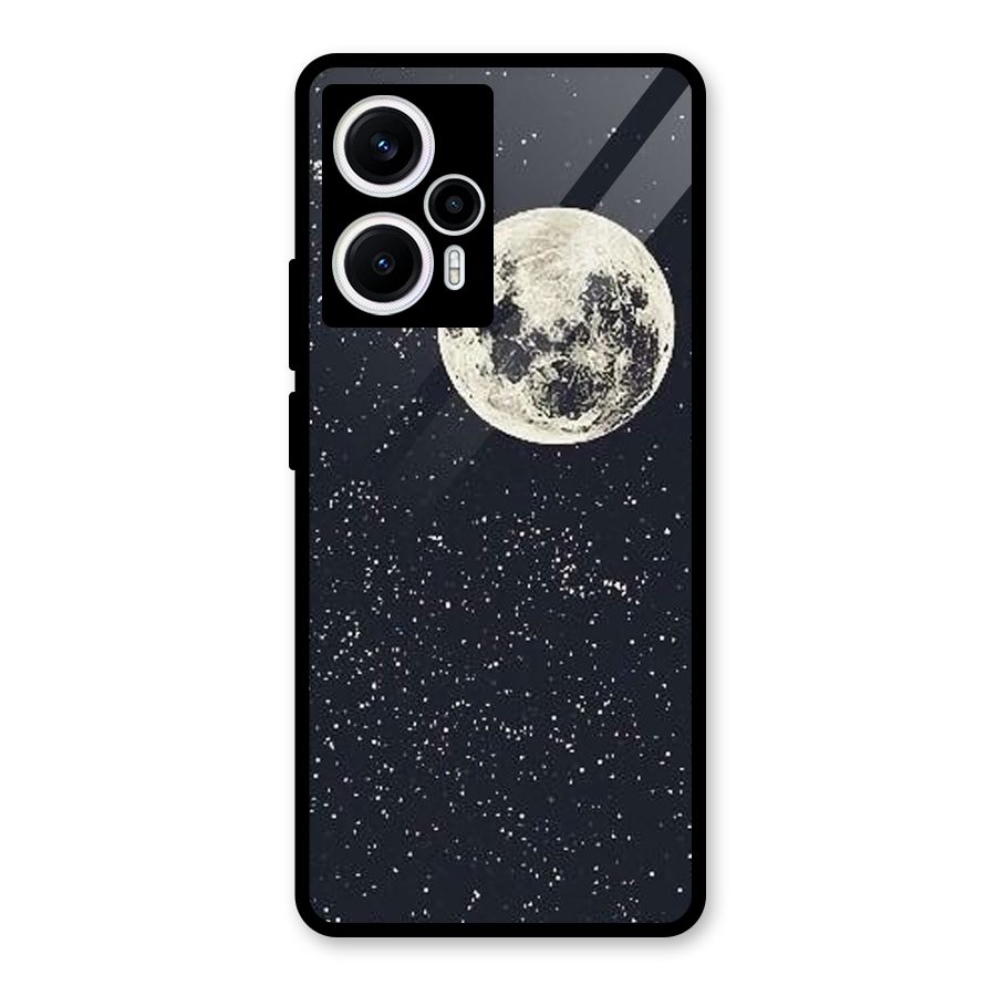 Simple Galaxy Glass Back Case for Poco F5