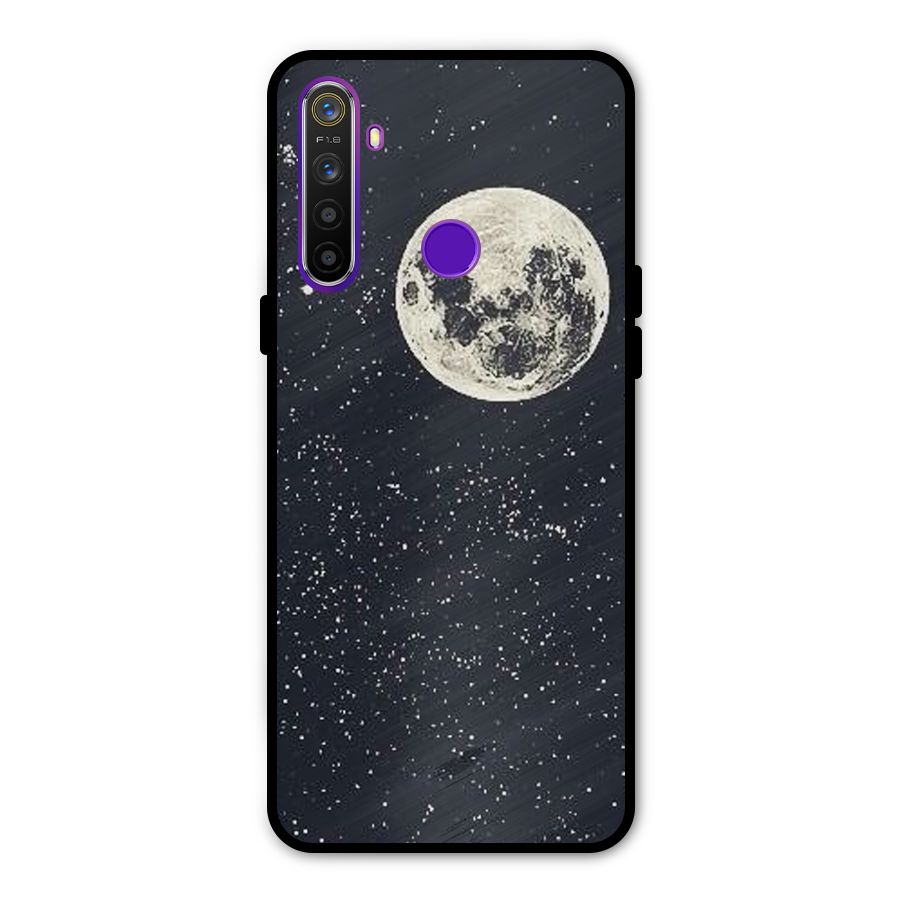 Simple Galaxy Glass Back Case for Realme 5s