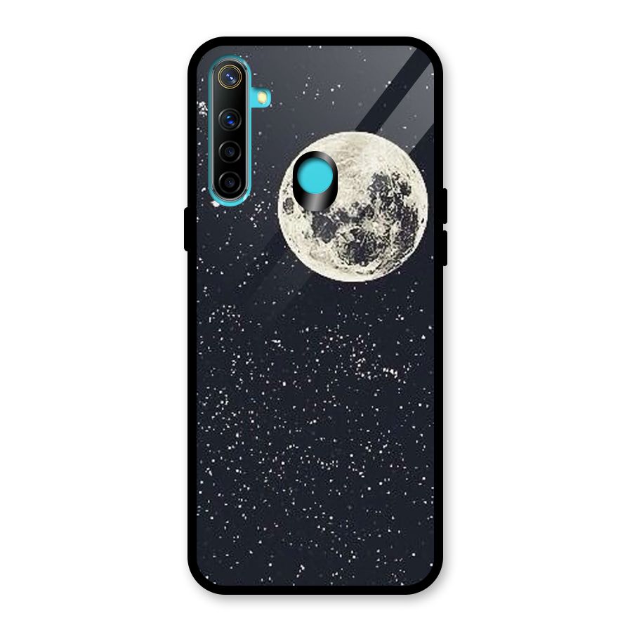 Simple Galaxy Glass Back Case for Realme Narzo 10
