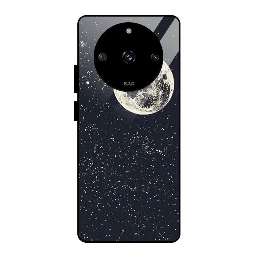 Simple Galaxy Glass Back Case for Realme Narzo 60 5G