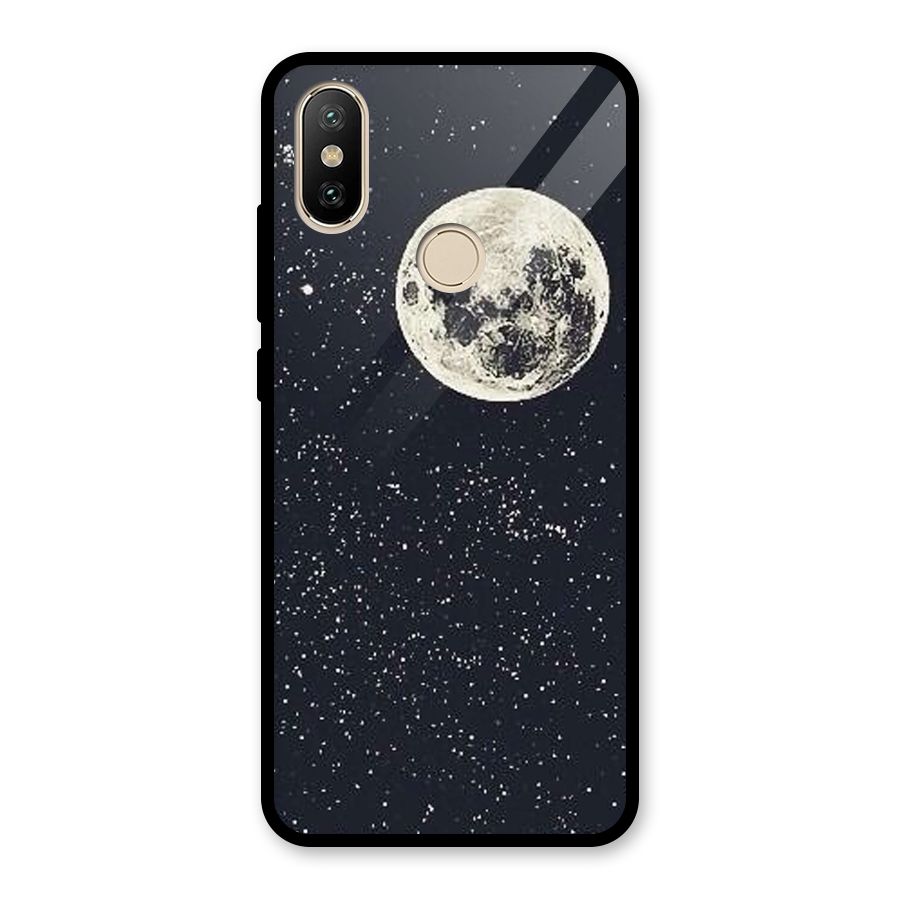 Simple Galaxy Glass Back Case for Redmi A2
