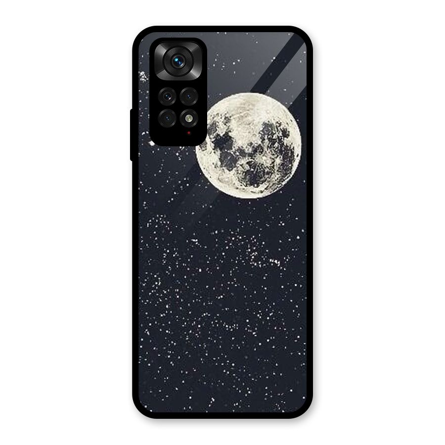 Simple Galaxy Glass Back Case for Redmi Note 11S
