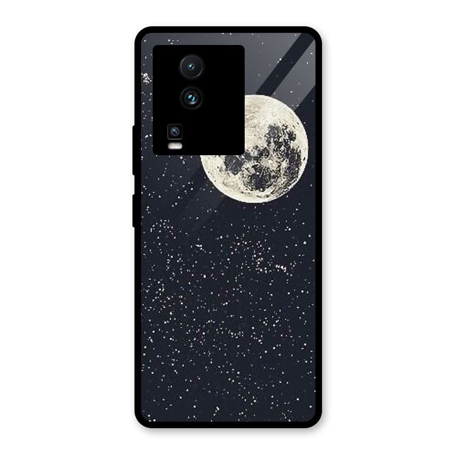 Simple Galaxy Glass Back Case for Vivo iQOO Neo 7