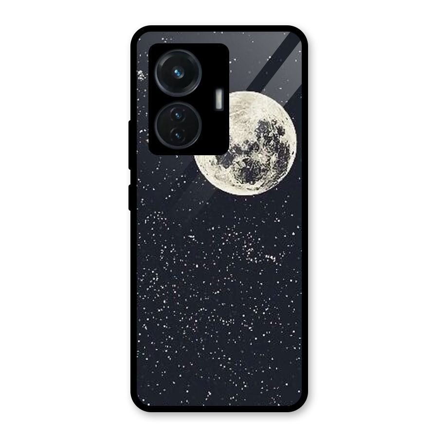 Simple Galaxy Glass Back Case for iQOO Z6 44W