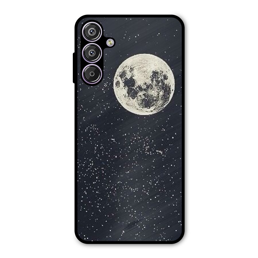 Simple Galaxy Metal Back Case for Galaxy M15