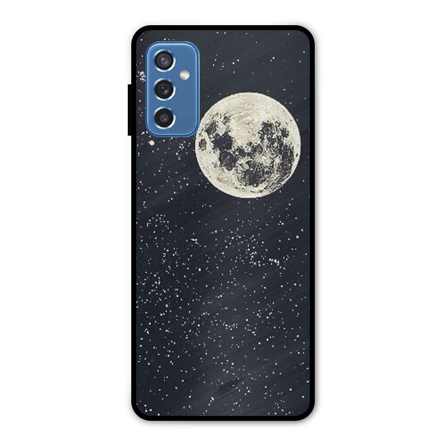 Simple Galaxy Metal Back Case for Galaxy M52 5G