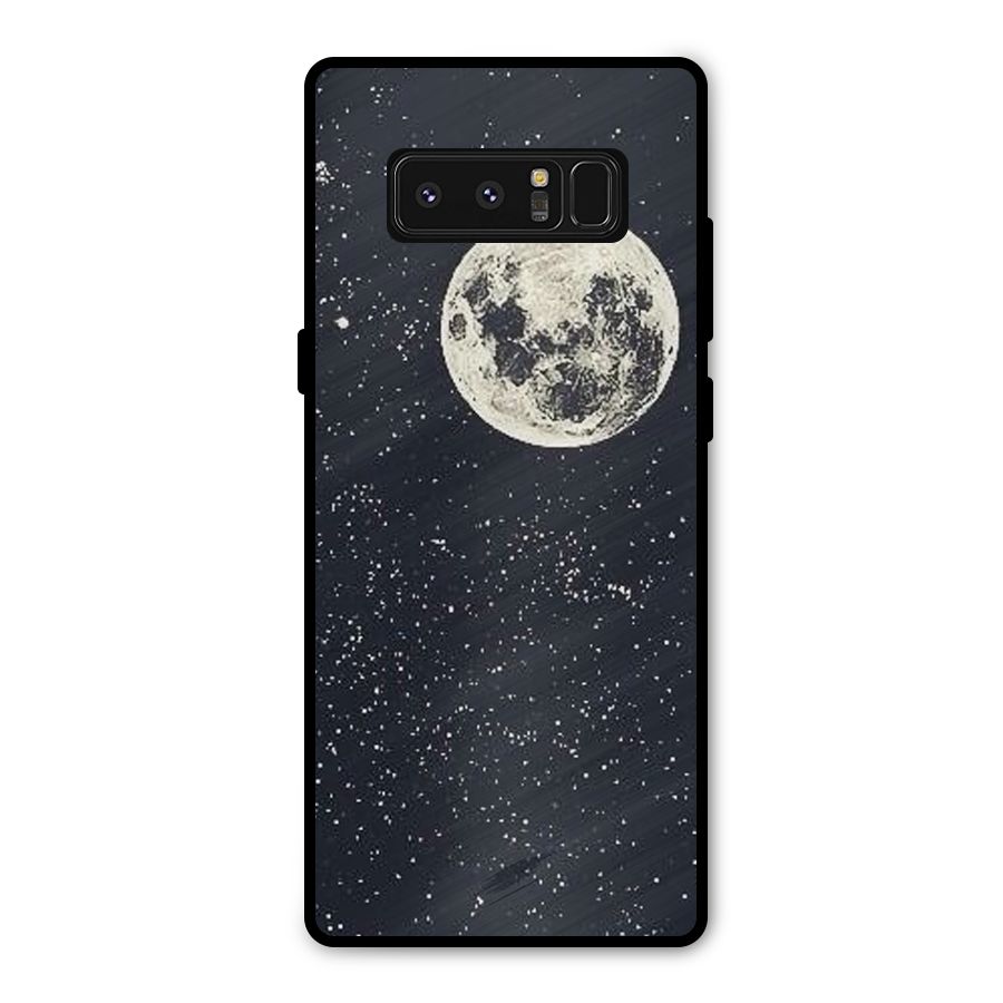 Simple Galaxy Metal Back Case for Galaxy Note 8