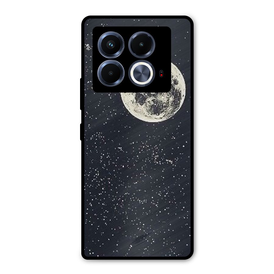 Simple Galaxy Metal Back Case for Infinix Note 40 5G