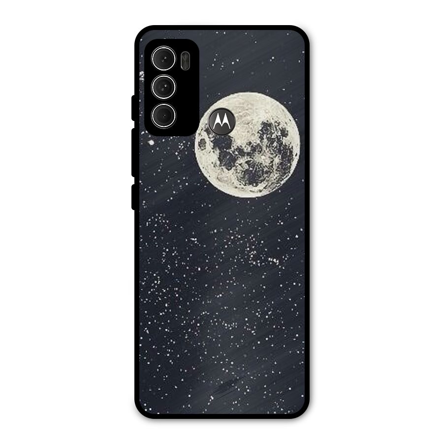 Simple Galaxy Metal Back Case for Moto G60