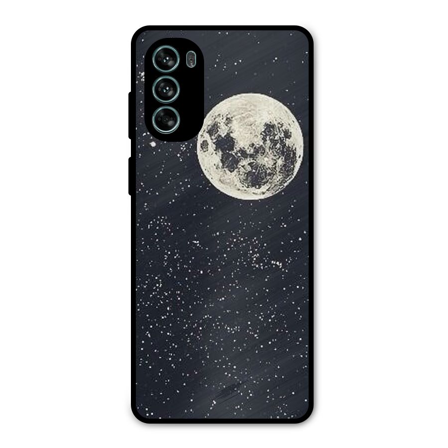 Simple Galaxy Metal Back Case for Moto G62