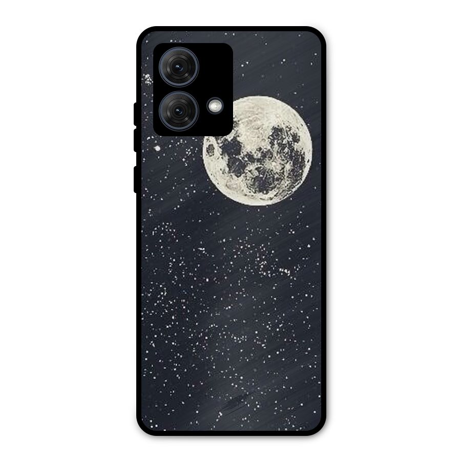 Simple Galaxy Metal Back Case for Moto G84