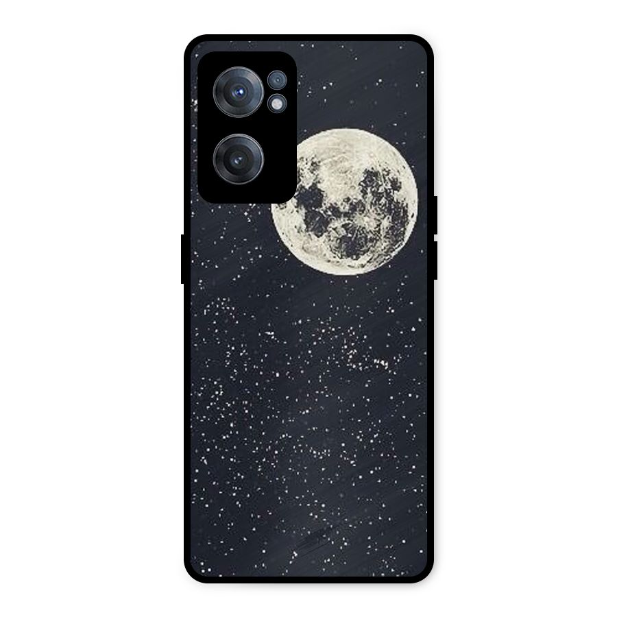 Simple Galaxy Metal Back Case for OnePlus Nord CE 2 5G