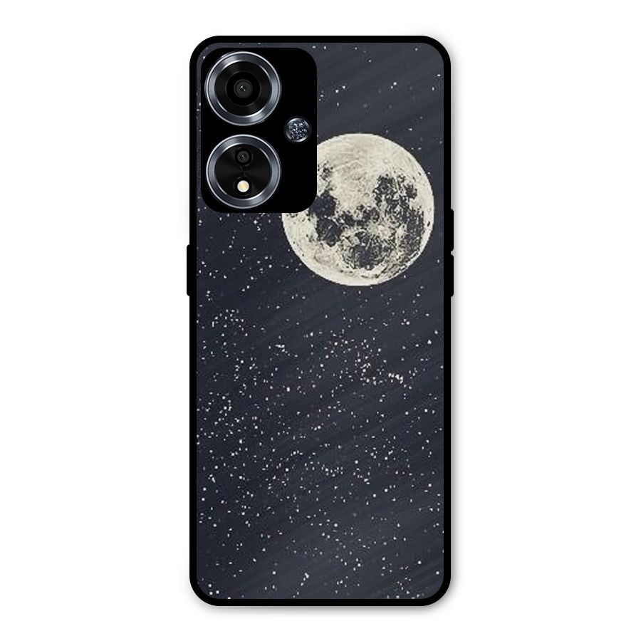 Simple Galaxy Metal Back Case for Oppo A59